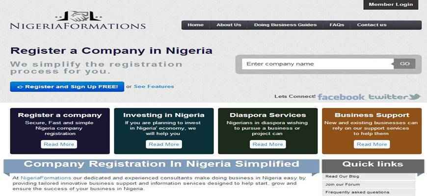 Nigeria's Online Company Registration and Business Services Provider