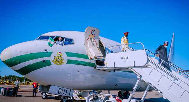 Buhari Arrives At The United Nations General Assembly In New York