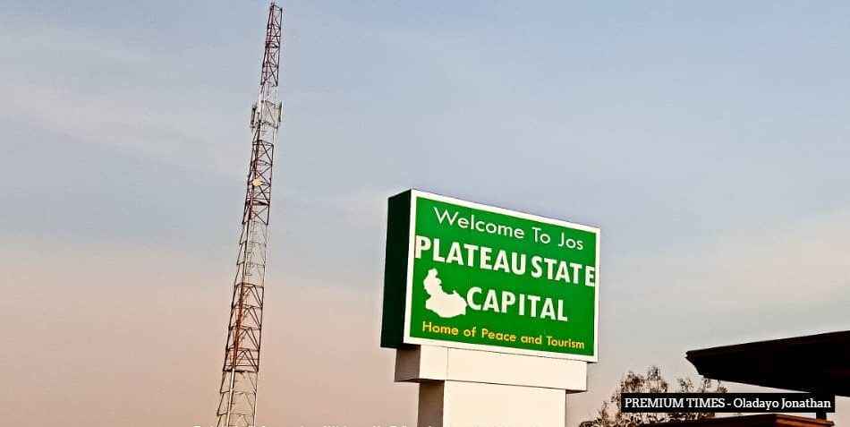 Plateau State Map