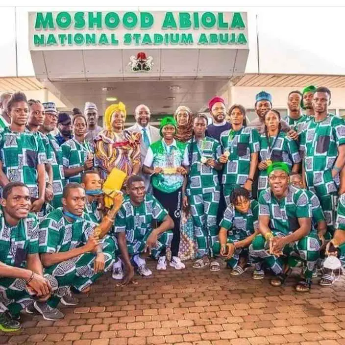 Dare, Farouk, and Two Other Ministers Host Nigeria's Heroic U-20 Team