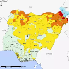 Figure One: Food Security in Nigeria as of September 2021 FEWSNET Nigeria Report