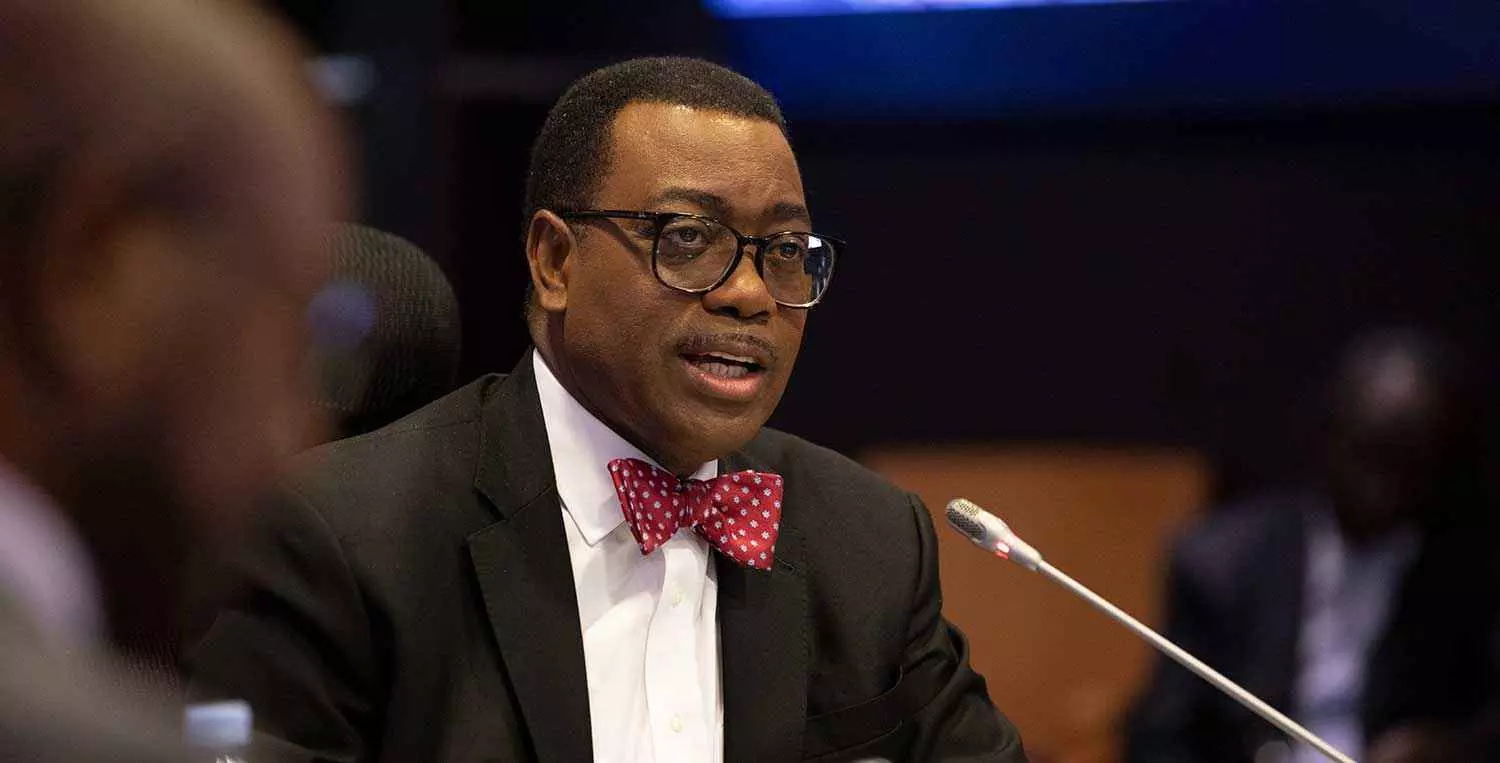 The president of the African Development Bank Group (AfDB), Akinwumi Adesina