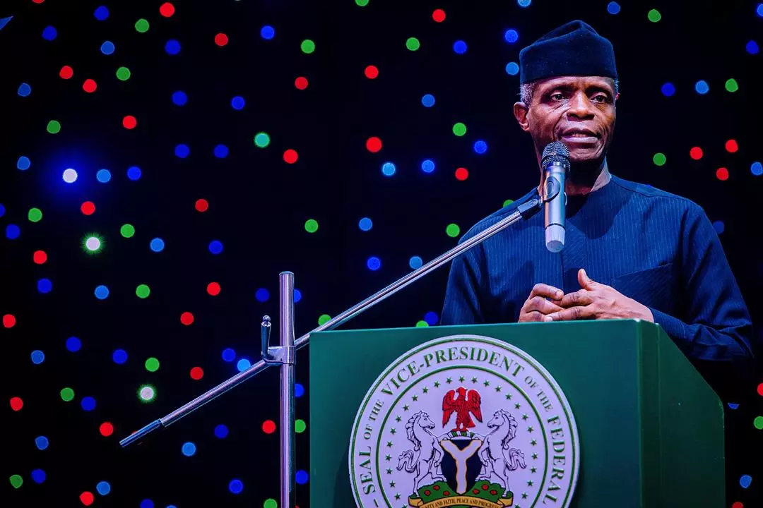 Vice President Yemi Osinbajo [VP's Twiter handle]